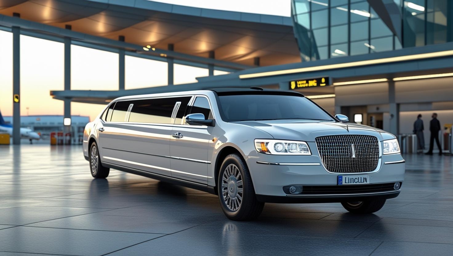Airport Pick up with Strip by Limousine