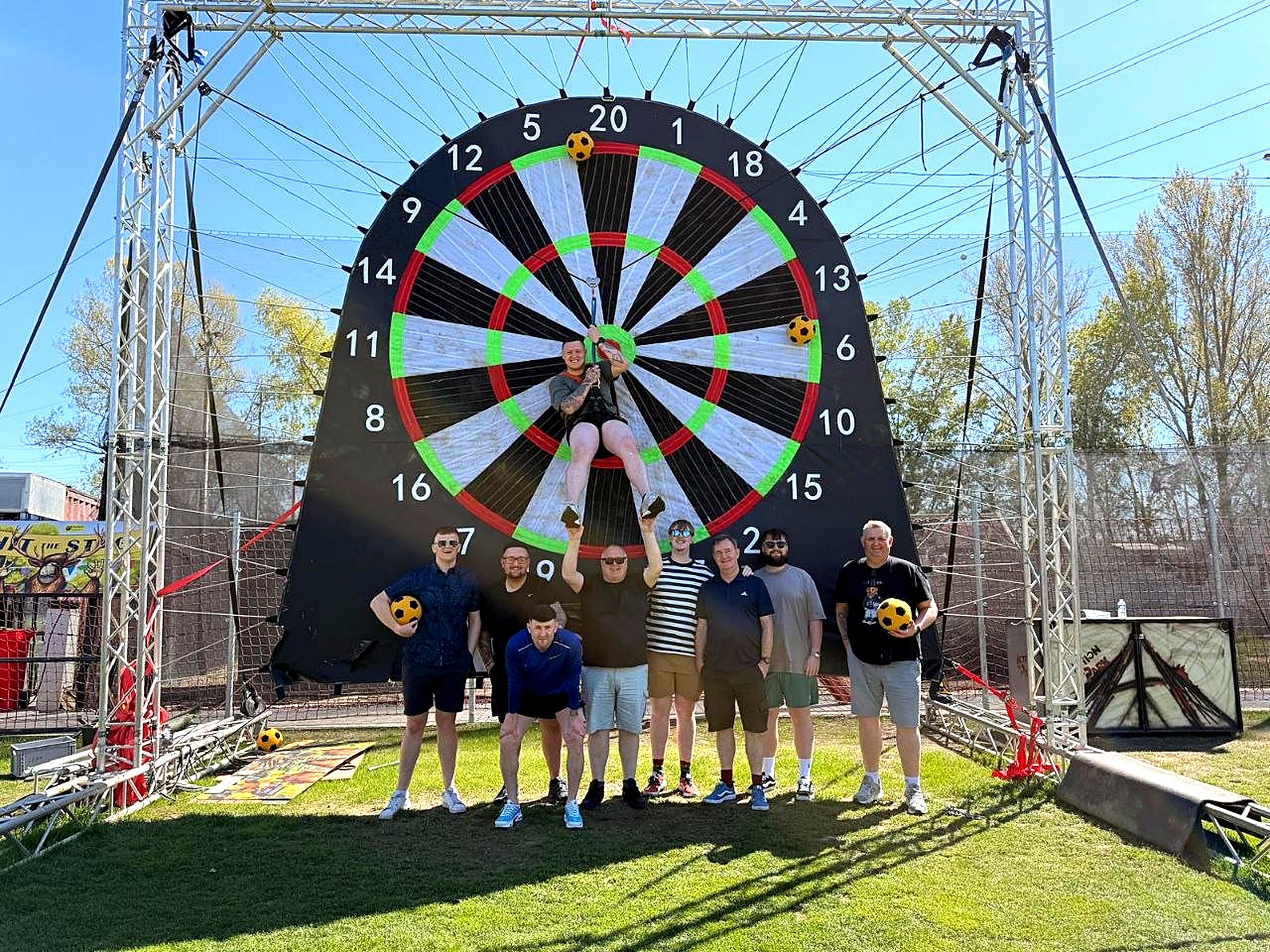 Foot-Darts with Private Transfer